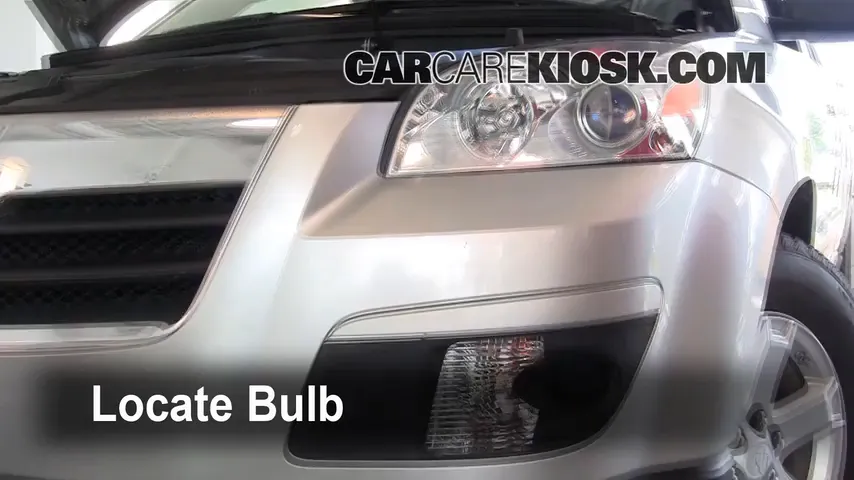 2008 Saturn Outlook XE 3.6L V6 Lights Highbeam (replace bulb)